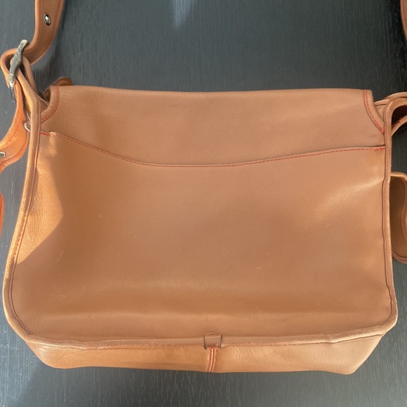 COACH Brown Saddle Bag Purse - Picture 3 of 10